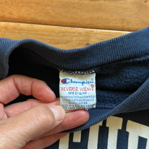 Vtg 80s Champion reverse weave U of Northern Iowa sweatshirt